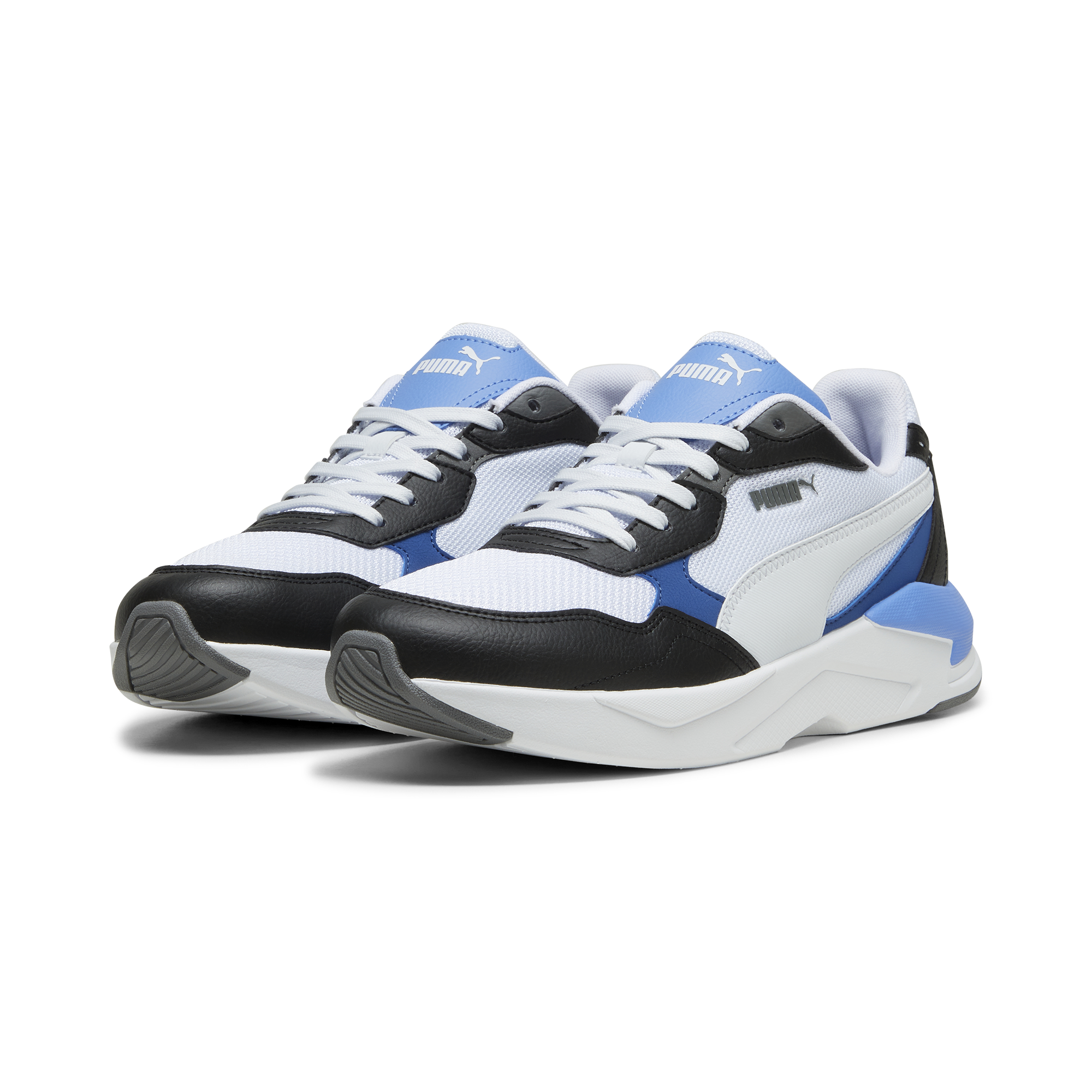 Sneakers bianche da uomo con dettagli azzurri e blu Puma X-Ray Speed Lite, Brand, SKU s323500575, Immagine 0